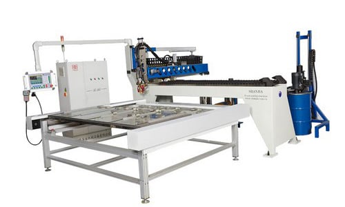 Mesa de carga/descarga automática