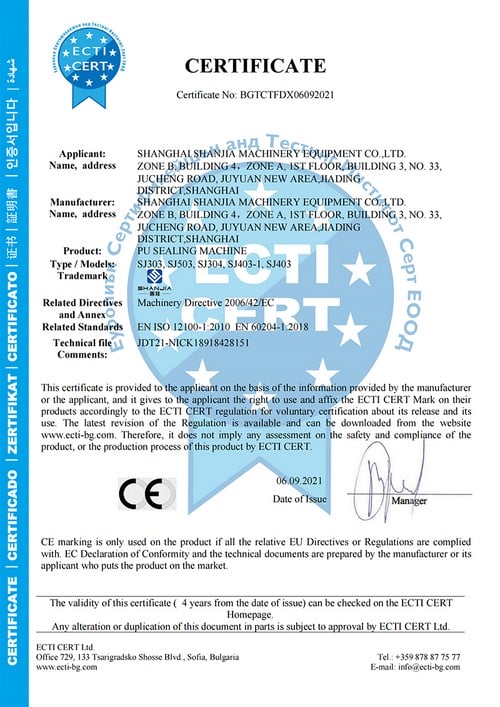 Certificado CE
