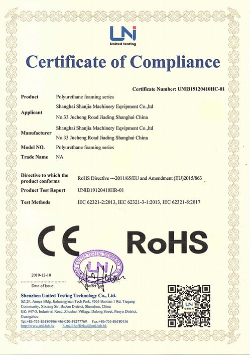 Informe de prueba ROHS 2023